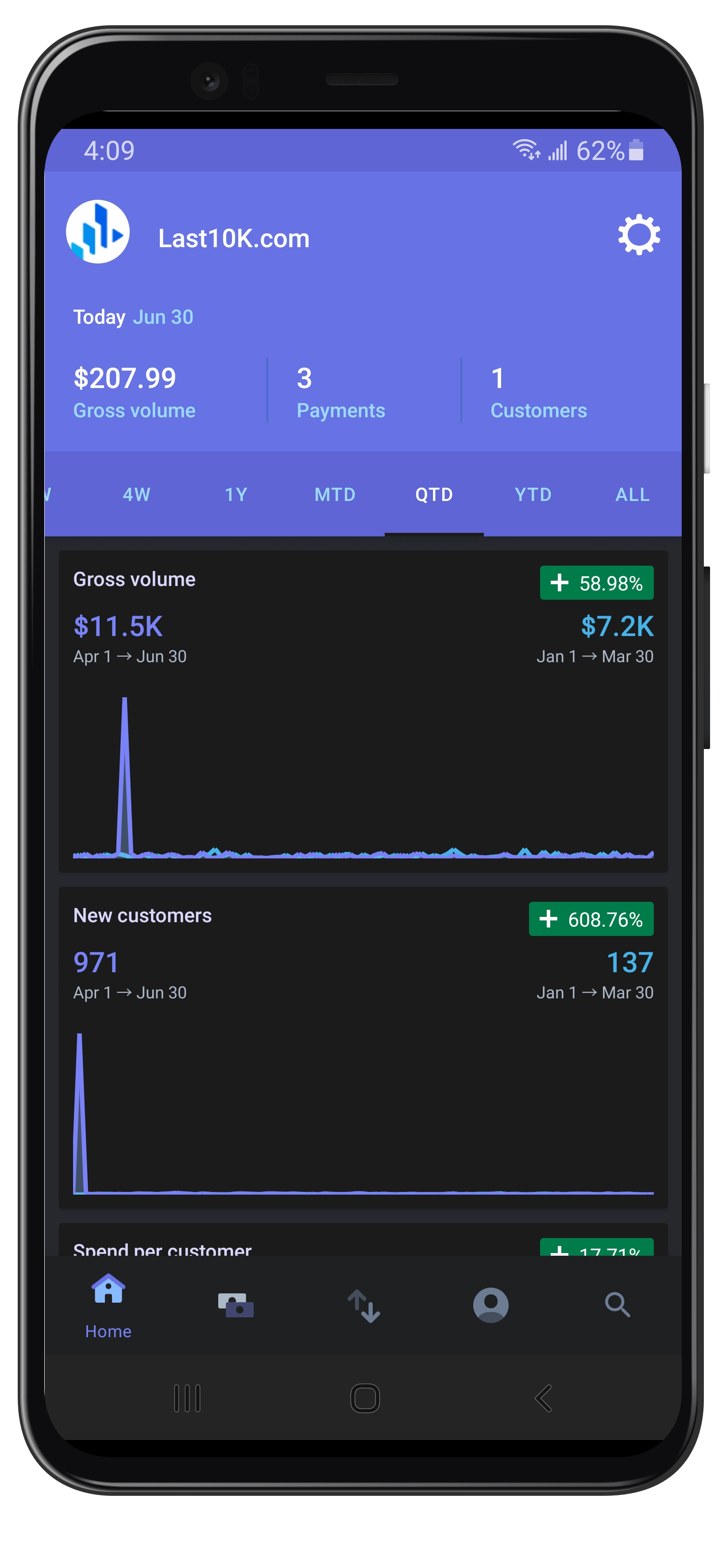 Stripe Mobile App